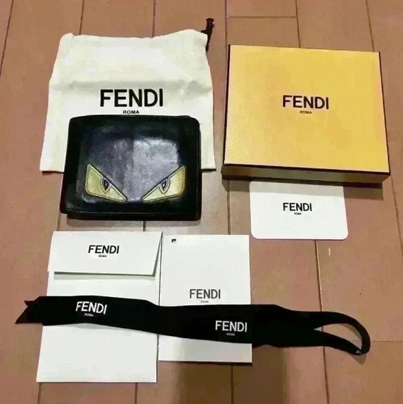 Fendi monster man's wallet - Picture 2 of 7